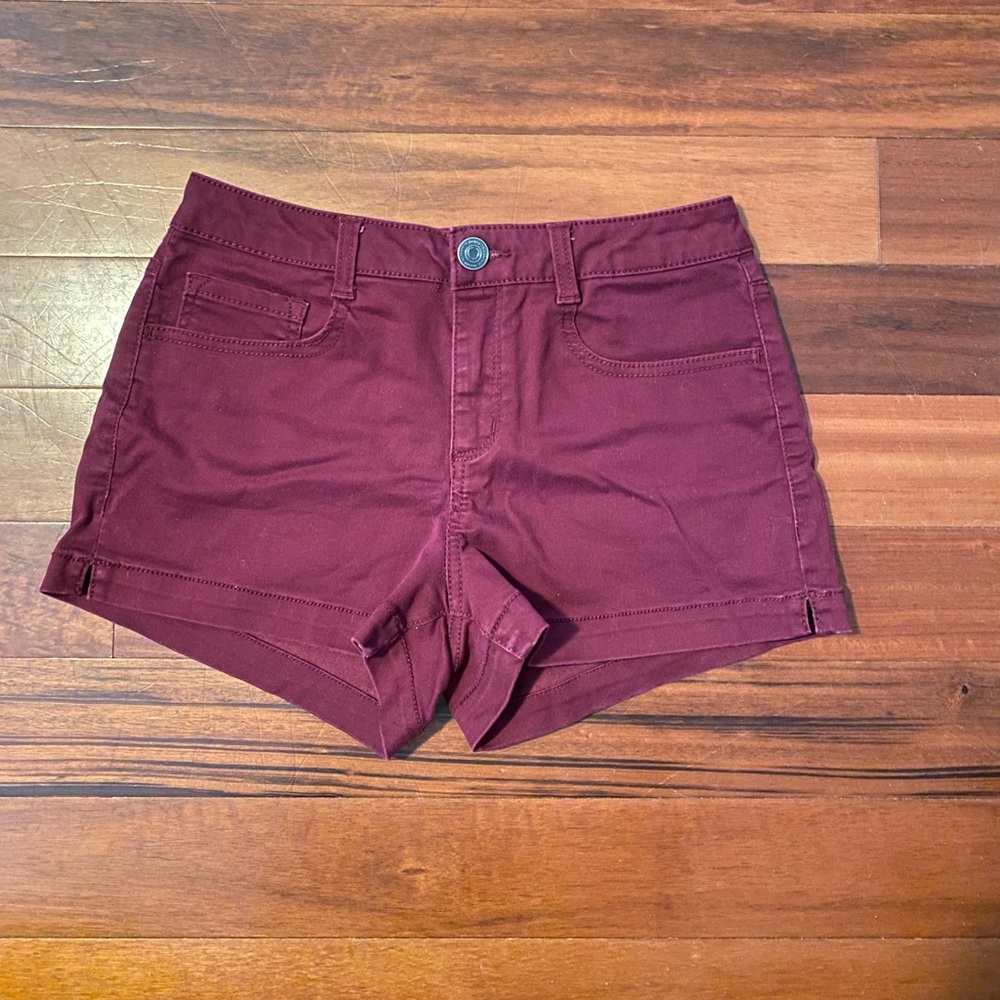 SO Burgundy Shorts